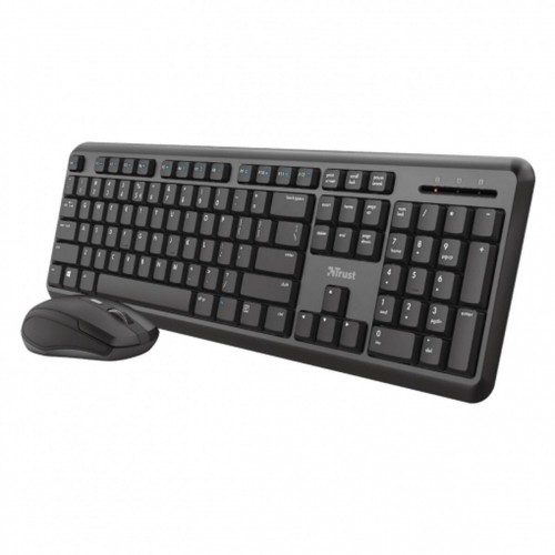 Keyboard Trust 23944 Black Spanish Spanish Qwerty QWERTY image 1