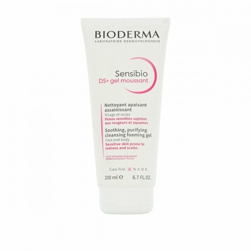 Очищающий пенящийся гель Bioderma Sensibio DS+ 200 ml image 1