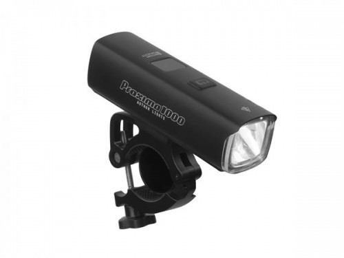 Author Head light PROXIMA 1000 lm / HB 22-38 mm USB Alloy  (black) image 1