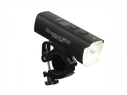 Author Head light PROXIMA 1500 lm / HB 22-38 mm USB Alloy  (black) image 1