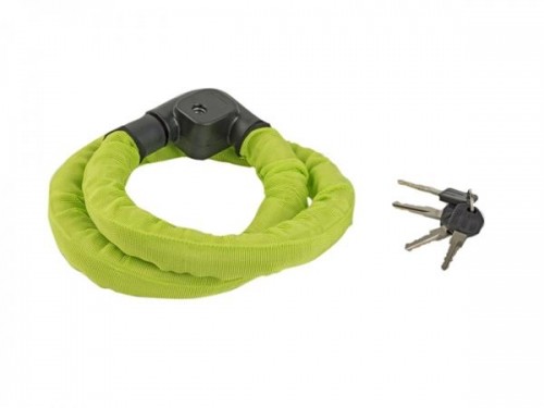 Author Cable lock ACL-80 C-Armored d.22x1000mm (green-neon) image 1