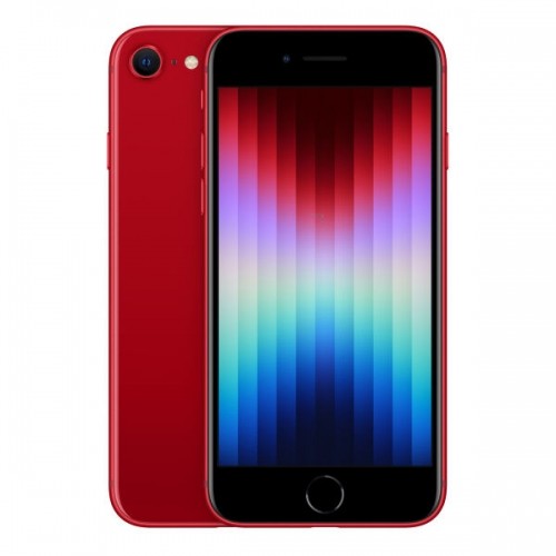 Apple iPhone SE (2022) 64GB Dual-SIM (PRODUCT)RED [11,94cm (4,7") IPS LCD Display, iOS 15, 12MP Kamera] image 1