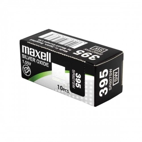 Щелочные батарейки таблеточного типа Maxell SR0927SW 395 1,55 V Щелочные батарейки таблеточного типа image 1