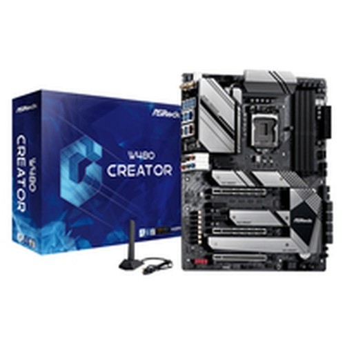 Mātesplate ASRock W480 CREATOR Intel Wi-Fi 6 Intel W480 LGA 1200 image 1