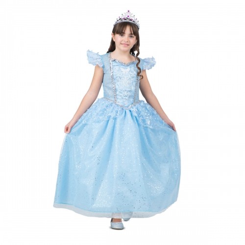 Costume for Adults My Other Me Blue Princess (3 Pieces) image 1