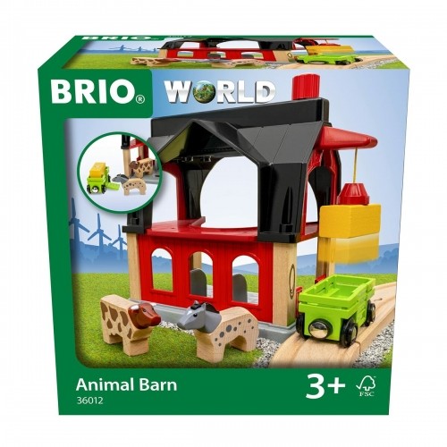 Toy set Ravensburger Animal barn Wood image 1