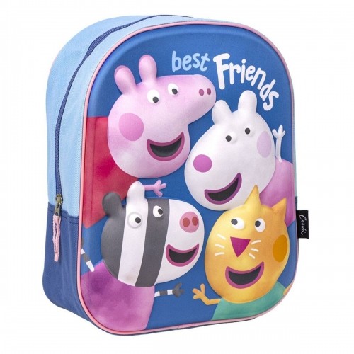 Детский рюкзак 3D Peppa Pig Синий 25 x 33 x 10 cm image 1