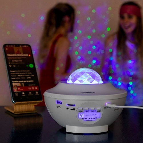 LED Star Projector with Speaker Sedlay InnovaGoods image 1