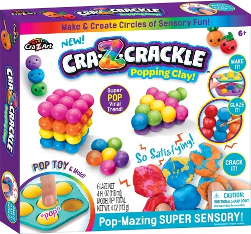 CRA-Z-ART Cra-Z-Crackle DIY plastilīna komplekts image 1