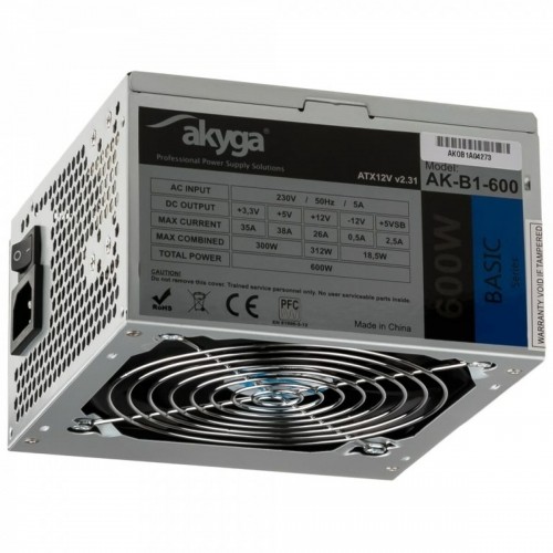 Power supply Akyga AK-B1-600 ATX 600 W RoHS image 1