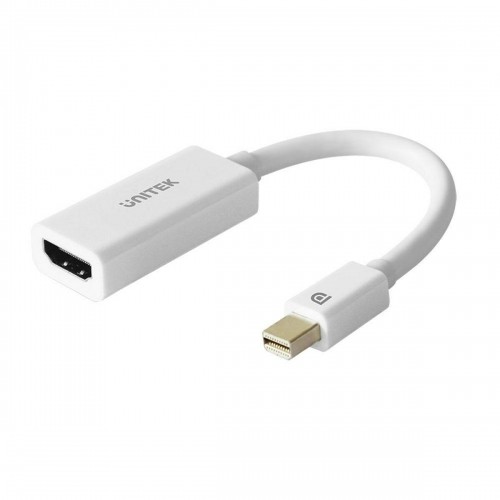 Адаптер Mini DisplayPort — HDMI Unitek Y-6331 Белый 20 cm image 1