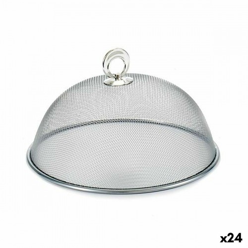 Cover Ø 25 cm Stainless steel Plastic (24 Units) image 1
