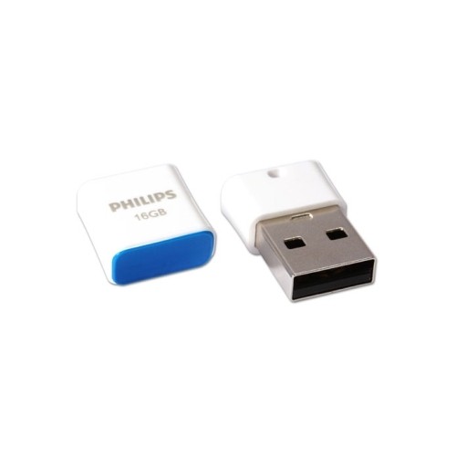 Philips USB 2.0 Flash Drive Pico Edition (синяя) 16GB image 1