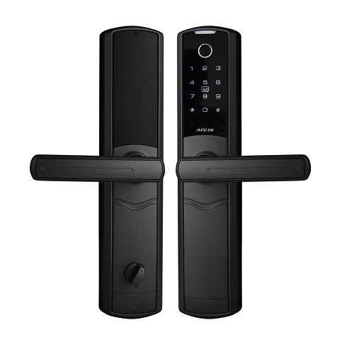 Hismart Smart Door Lock, Tuya, Mifare, Fingerprint, Left-Hand Reversed image 1