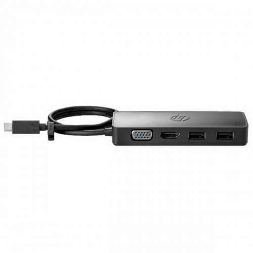 USB-разветвитель HP 7PJ38AA Чёрный image 1