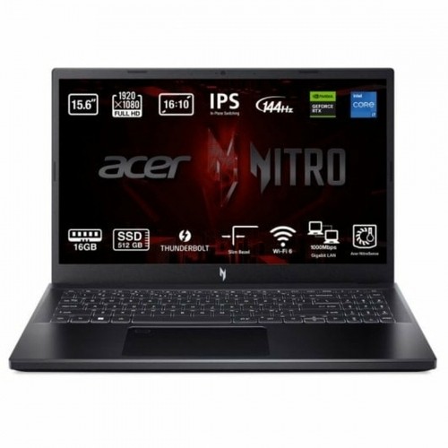 Laptop Acer Nitro V 15 ANV15-51 15,6" Intel Core i7-13620H 16 GB RAM 512 GB SSD NVIDIA GeForce RTX 3050 image 1