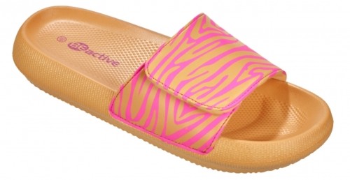 Slippers for women V-Strap BECO ZEBRA VIBES 3 38  orange image 1