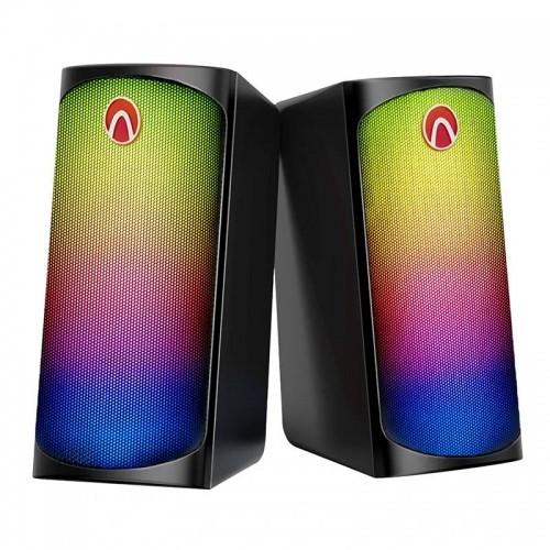 2.0 computer speakers for gamers Blitzwolf AA-GCR3, Bluetooth 5.0, RGB, AUX image 1