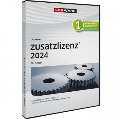 Lexware zusatzlizenz 2024 für 5 User - Abo [Download] image 1