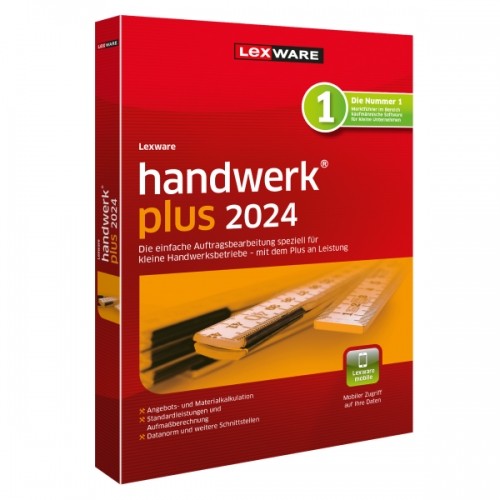 Lexware Handwerk plus 2024 Download Jahresversion (365-Tage) image 1
