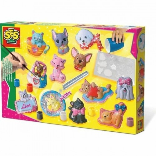 Craft Game SES Creative Plaster casting dogs and cats image 1