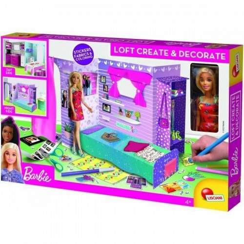 Veidošanas Spēles Lisciani Giochi Loft to assemble and decorate eco-responsible Barbie image 1