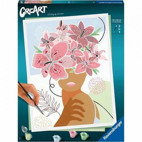 Craft Game Ravensburger Flowers on My Mind Multicolour Cardboard image 1
