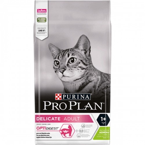 Корм для котов Purina Pro Plan Delicate Digestion Для взрослых Мясо ягненка 10 kg image 1