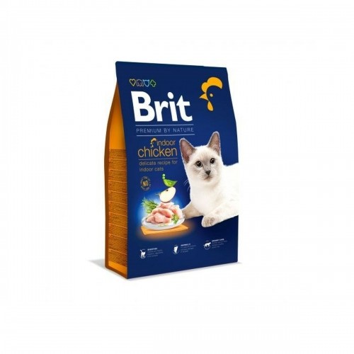 Cat food Brit PREMIUM BY NATURE INDOOR Adult Chicken 1,5 Kg image 1