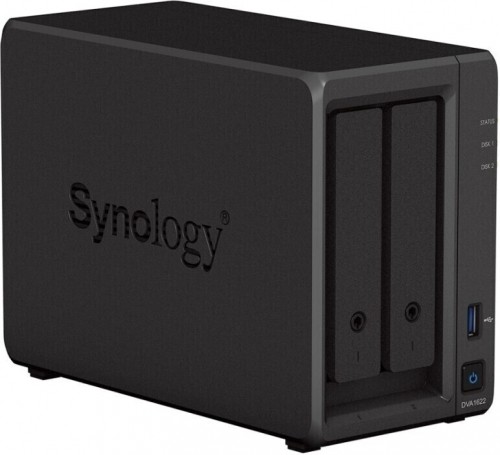 Synology DVA1622 Netzwerk-Videorekorder [0/2 3,5" SATA HDD, 1x Gigabit LAN, 2x USB 3.0, 1x HDMI, 6GB RAM] image 1