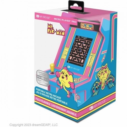 Портативная видеоконсоль My Arcade Micro Player PRO - Ms. Pac-Man Retro Games Синий image 1