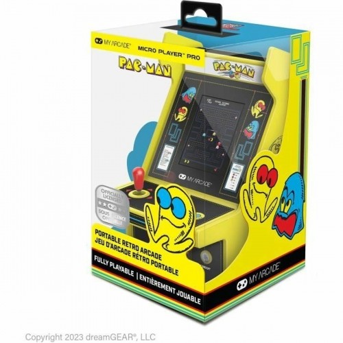 Pārnēsājama Spēļu Konsole My Arcade Micro Player PRO - Pac-Man Retro Games Dzeltens image 1