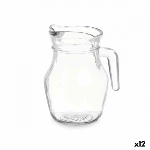 Jug Transparent Glass 500 ml (12 Units) image 1