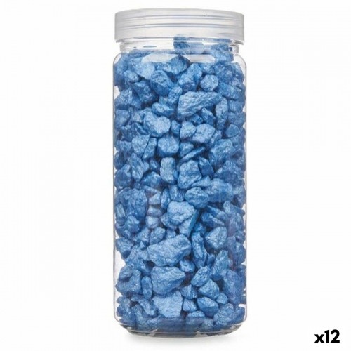 Gift Decor Dekoratīvie akmeņi Zils 10 - 20 mm 700 g (12 gb.) image 1