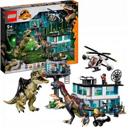 LEGO Jurassic 76949 Giganotosaurus & Therizinosaurus konstruktors image 1