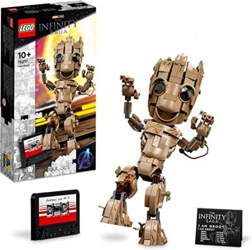 LEGO Blocks Super Heroes 76217 I am Groot konstruktors image 1
