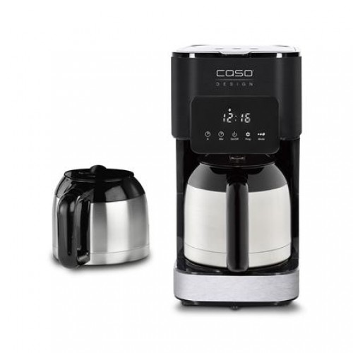 Caso Coffee Maker with Two Insulated Jugs Taste & Style Duo Thermo Drip 800 W Black/Stainless Steel image 1