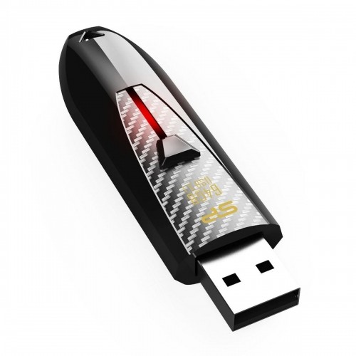 USB Zibatmiņa Silicon Power Blaze B25 Melns 64 GB image 1