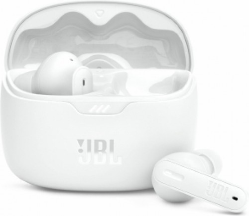 Austiņas JBL Tune Beam White image 1