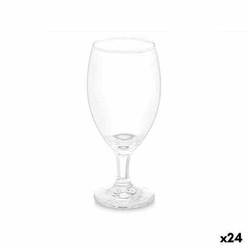 Beer Glass Transparent Glass 440 ml Beer (24 Units) image 1