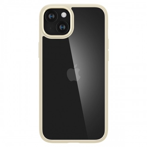 Apple Spigen Crystal Hybrid case for iPhone 15 Plus - beige image 1