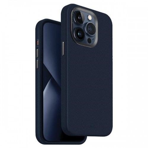 UNIQ etui Lyden iPhone 15 Pro Max 6.7" Magclick Charging granatowy|navy blue image 1