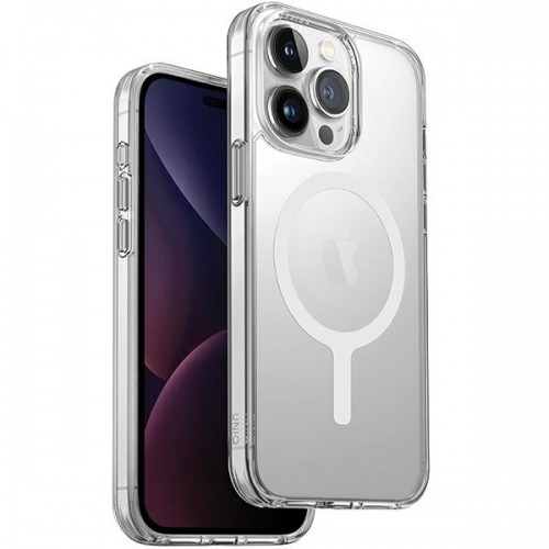 UNIQ etui LifePro Xtreme iPhone 15 Pro 6.1" Magclick Charging przeźroczysty|frost clear image 1