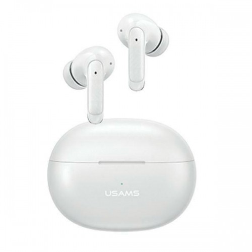 USAMS Słuchawki Bluetooth 5.3 TWS X-don series bezprzewodowe biały|white BHUENCXD02 (US-XD19) image 1