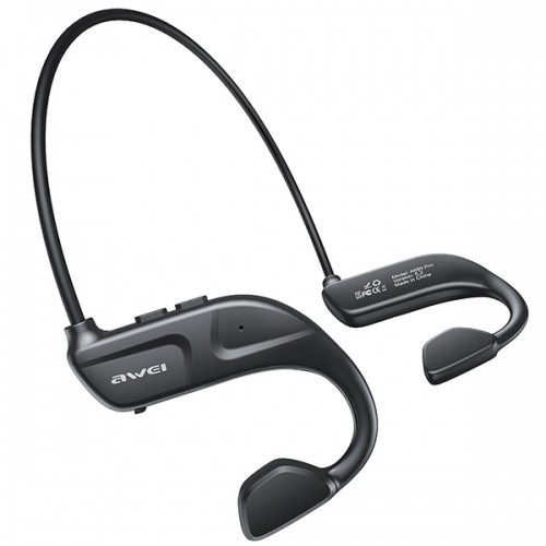 AWEI słuchawki sportowe Bluetooth 5.2 A889 Pro czarny|black image 1