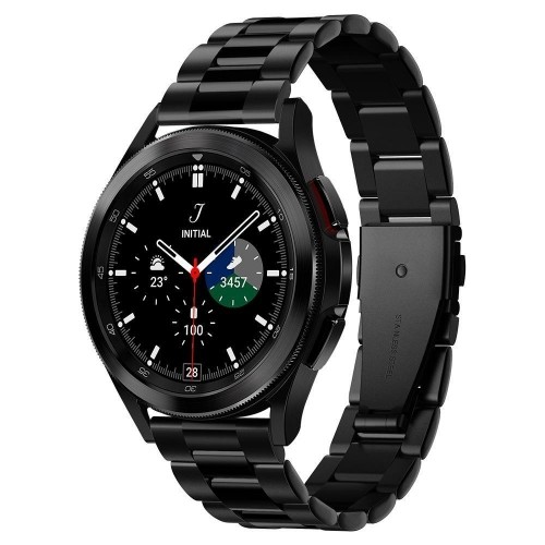 Spigen MODERN FIT siksniņa Samsung Galaxy Watch 4 | 5 | 5 PRO (40 | 42 | 44 | 45 | 46MM) melns image 1