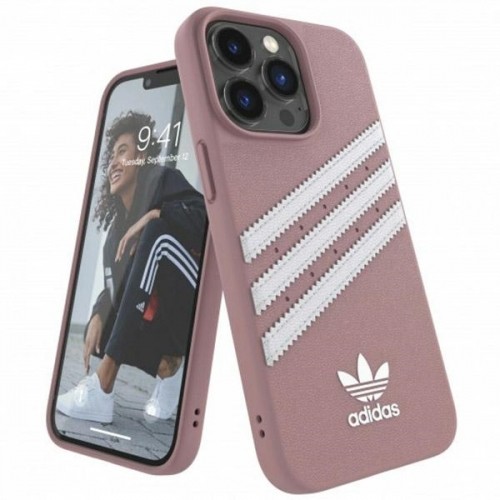 Adidas OR Moulded Case PU iPhone 13 Pro | 13 6,1" różowy|pink 47808 image 1