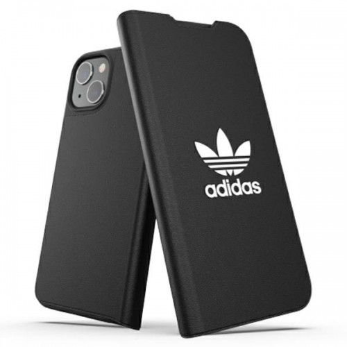 Adidas OR Booklet Case BASIC iPhone 13 6,1" czarno biały|black white 47086 image 1
