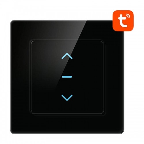 Smart WiFi Roller Shutter Switch Avatto N-CS10-B TUYA (black) image 1