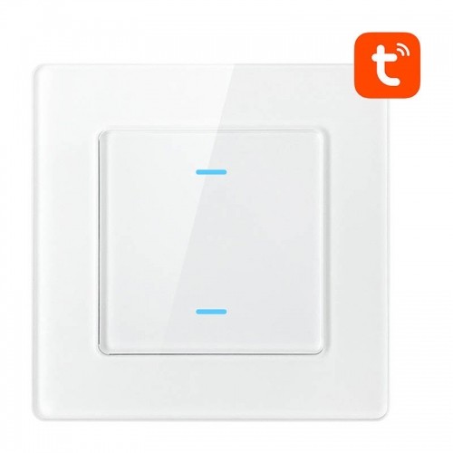 Smart Light Switch WiFi Avatto N-TS10-W2 2 Way TUYA (white) image 1
